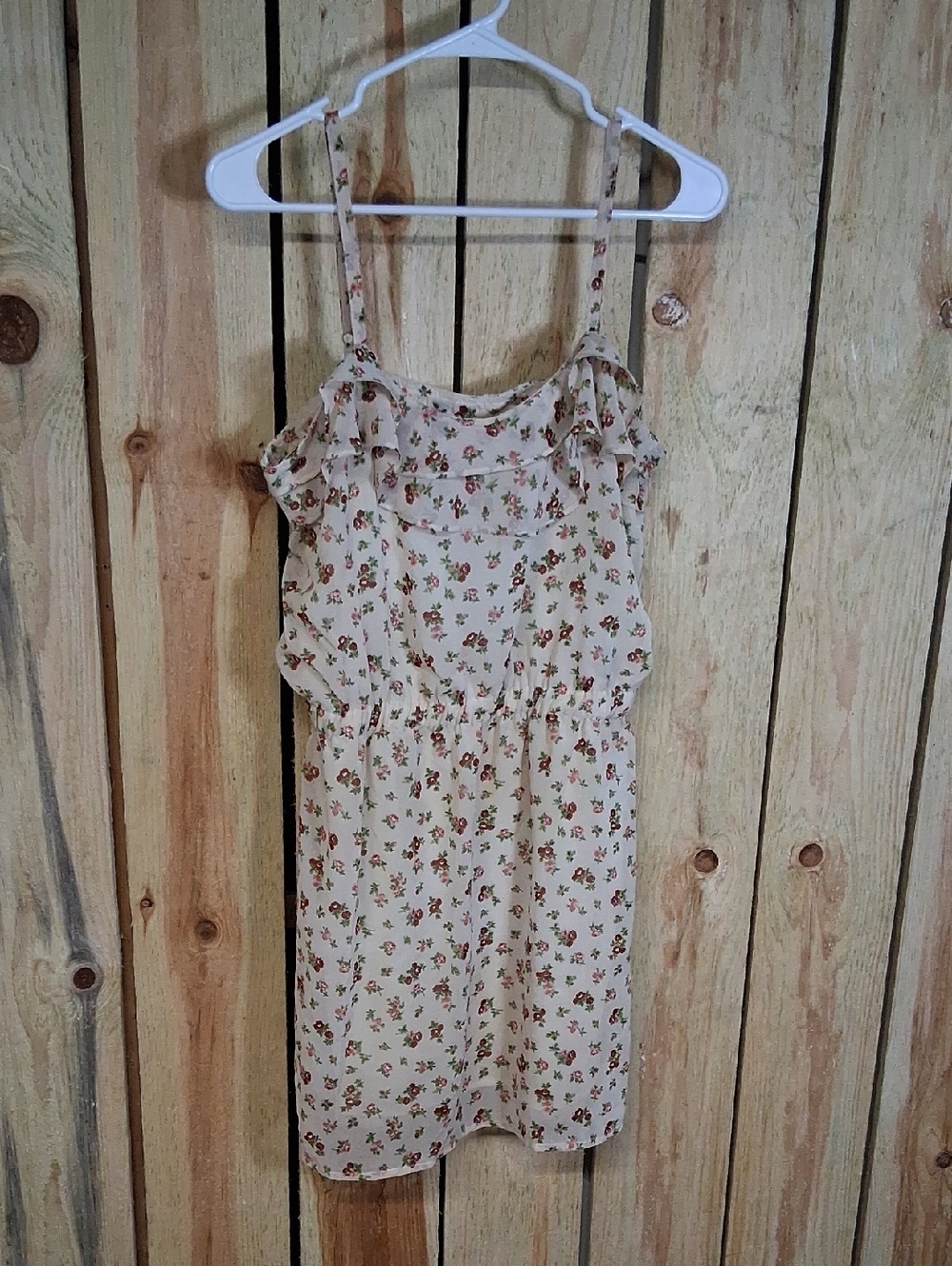 MNG Collection Mini Floral Dress Size L Party Summer